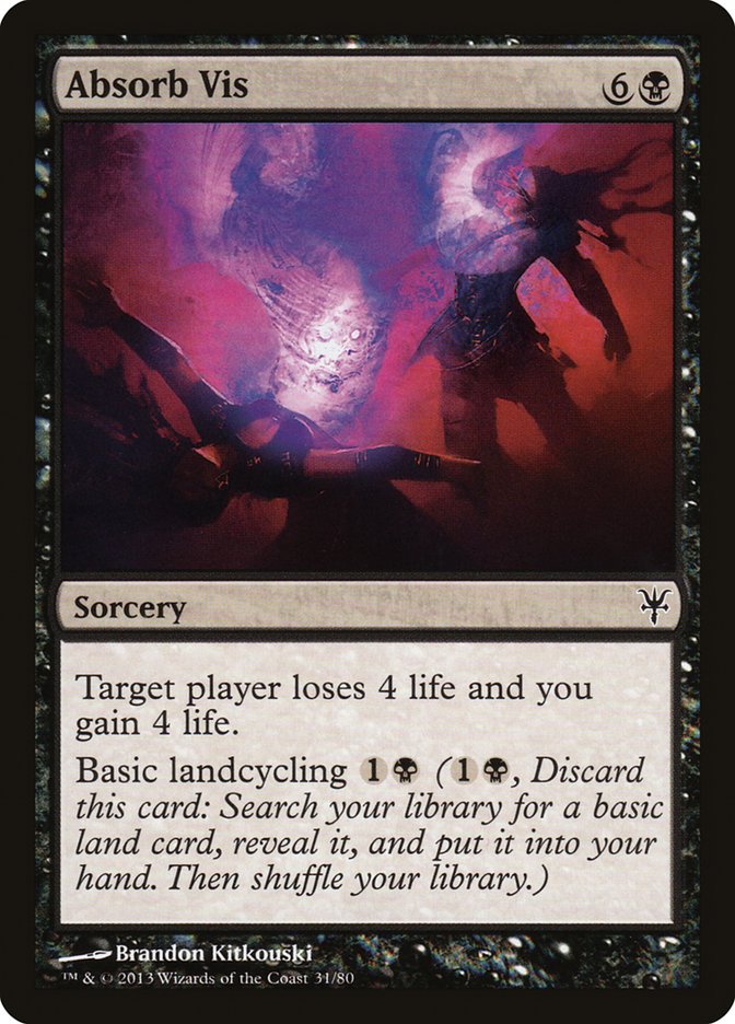 Absorb Vis [Duel Decks: Sorin vs. Tibalt] - Magic: The Gathering - Card Brawlers | Quebec | Canada |