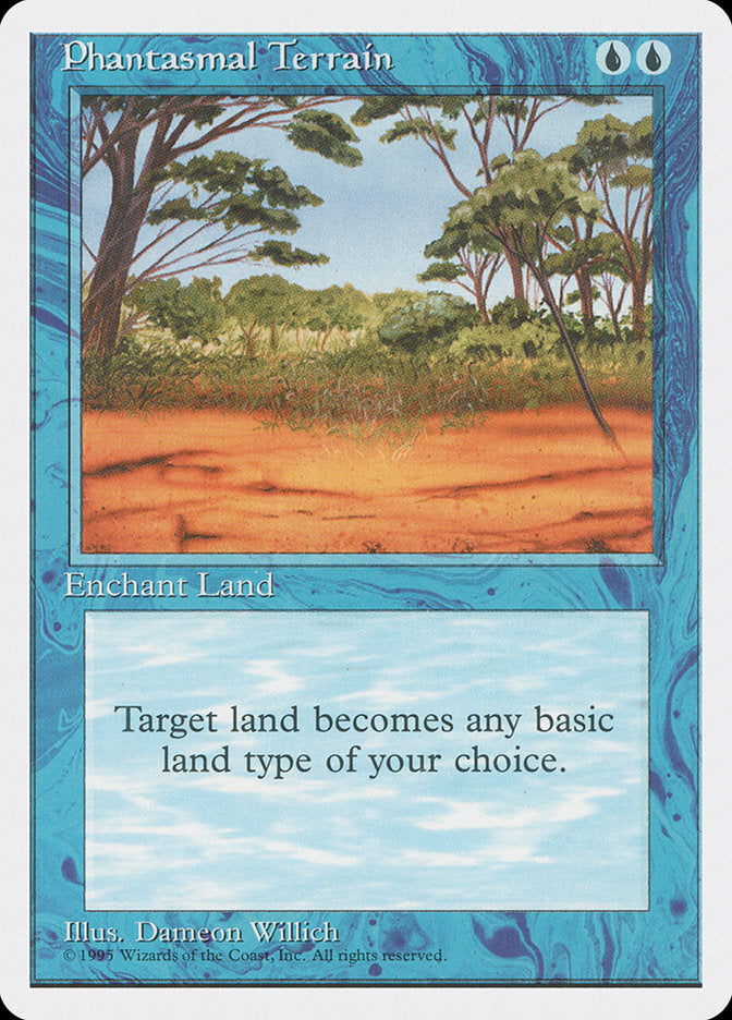 Phantasmal Terrain [Fourth Edition] - Magic: The Gathering - Card Brawlers | Quebec | Canada |