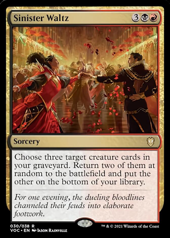 Sinister Waltz [Innistrad: Crimson Vow Commander] - Magic: The Gathering - Card Brawlers | Quebec | Canada |