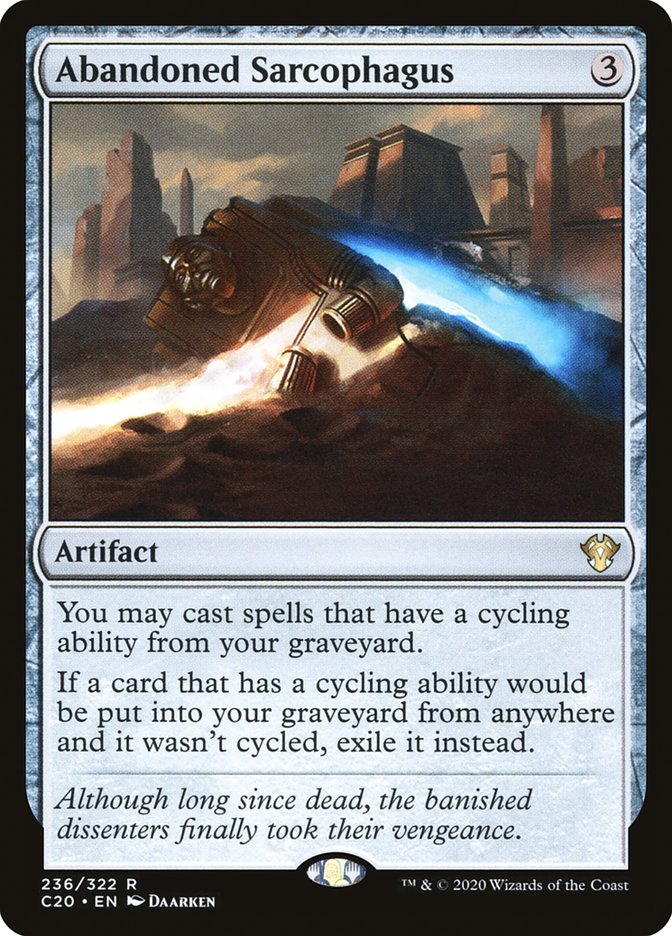 Abandoned Sarcophagus [Commander 2020] - Magic: The Gathering - Card Brawlers | Quebec | Canada |
