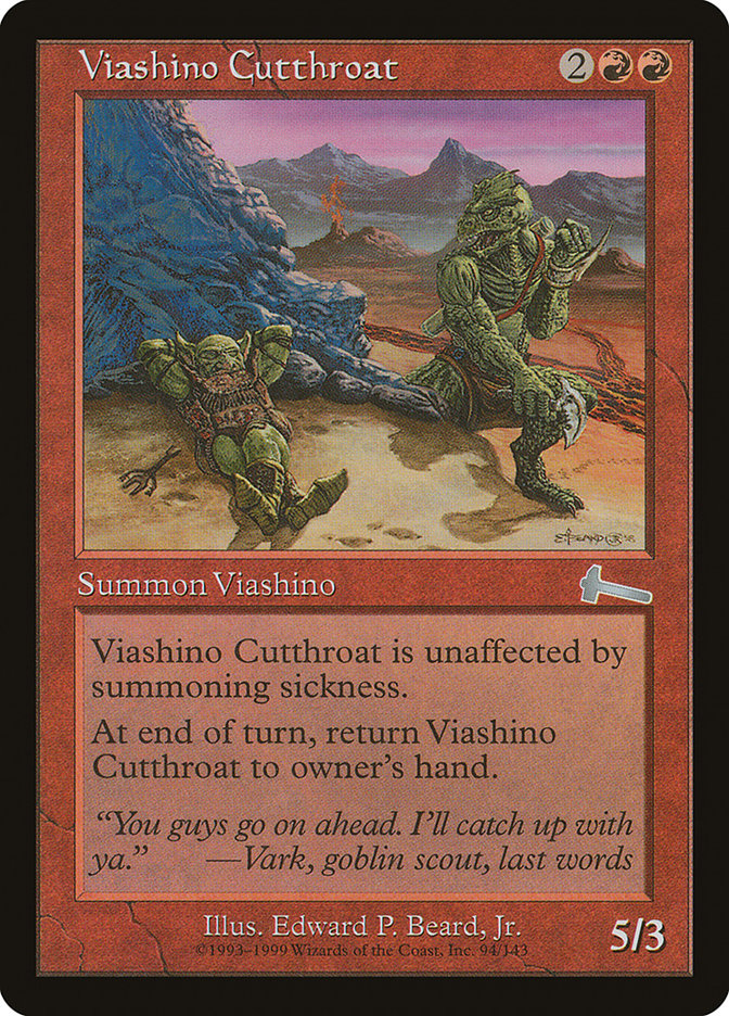 Viashino Cutthroat [Urza's Legacy] - Magic: The Gathering - Card Brawlers | Quebec | Canada |