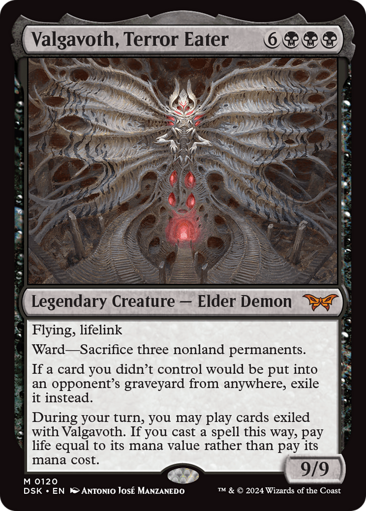 Valgavoth, Terror Eater [Duskmourn: House of Horror] - Magic: The Gathering - Card Brawlers | Quebec | Canada |