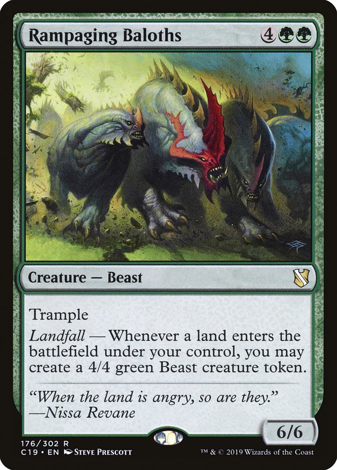 Rampaging Baloths [Commander 2019] - Magic: The Gathering - Card Brawlers | Quebec | Canada |