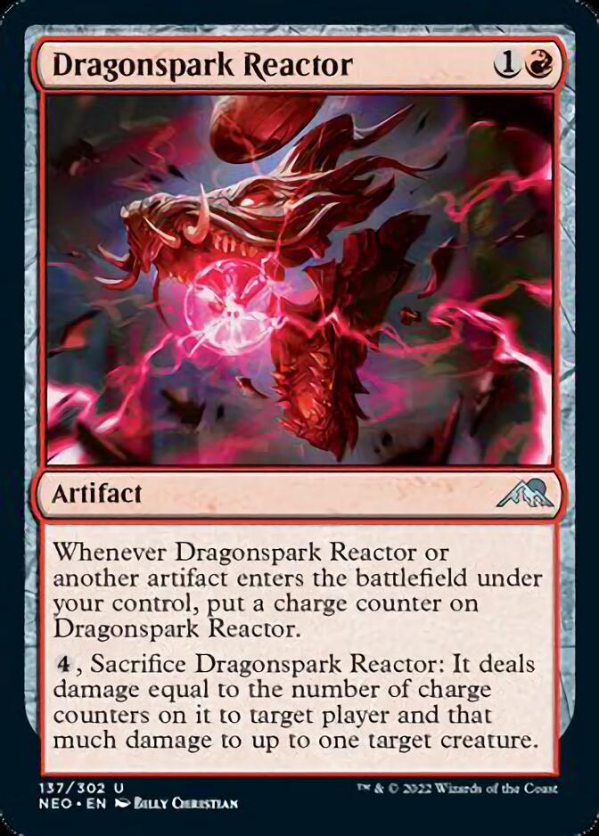 Dragonspark Reactor [Kamigawa: Neon Dynasty] - Magic: The Gathering - Card Brawlers | Quebec | Canada |