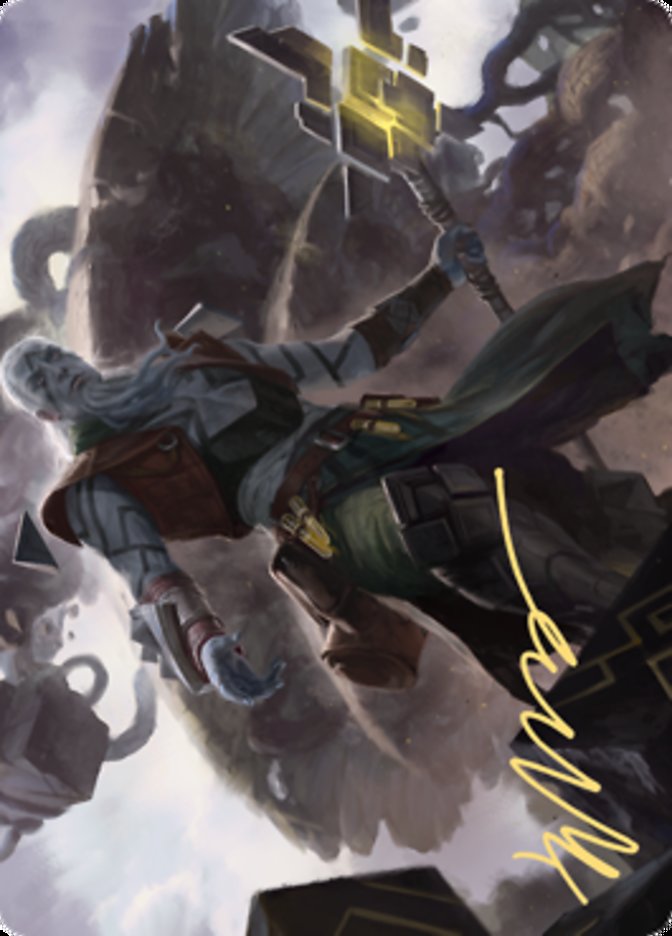 Orah, Skyclave Hierophant Art Card (Gold-Stamped Signature) [Zendikar Rising Art Series] - Magic: The Gathering - Card Brawlers | Quebec | Canada |