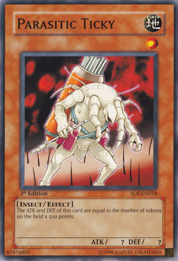 Parasitic Ticky [SOI-EN018] Common - Yu-Gi-Oh! - Card Brawlers | Quebec | Canada |