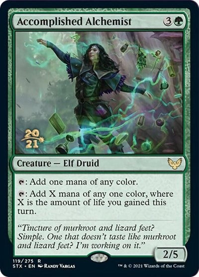 Accomplished Alchemist [Strixhaven: School of Mages Prerelease Promos] - Magic: The Gathering - Card Brawlers | Quebec | Canada |
