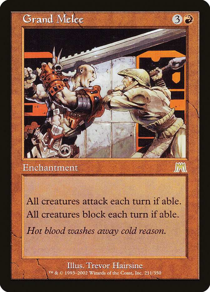 Grand Melee [Onslaught] - Magic: The Gathering - Card Brawlers | Quebec | Canada |