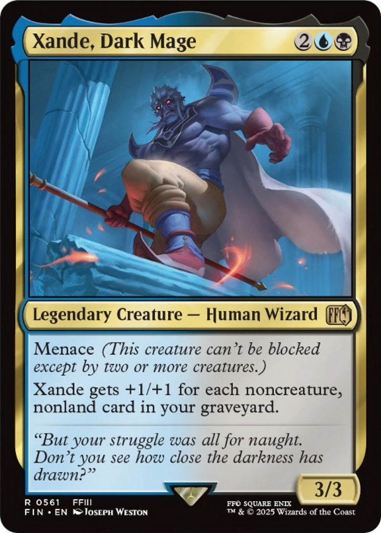 Xande, Dark Mage [FINAL FANTASY] - Magic: The Gathering - Card Brawlers | Quebec | Canada |