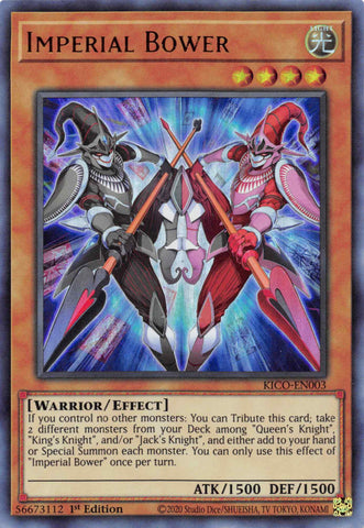 Imperial Bower (Ultra Rare) [KICO-EN003] Ultra Rare - Yu-Gi-Oh! - Card Brawlers | Quebec | Canada |