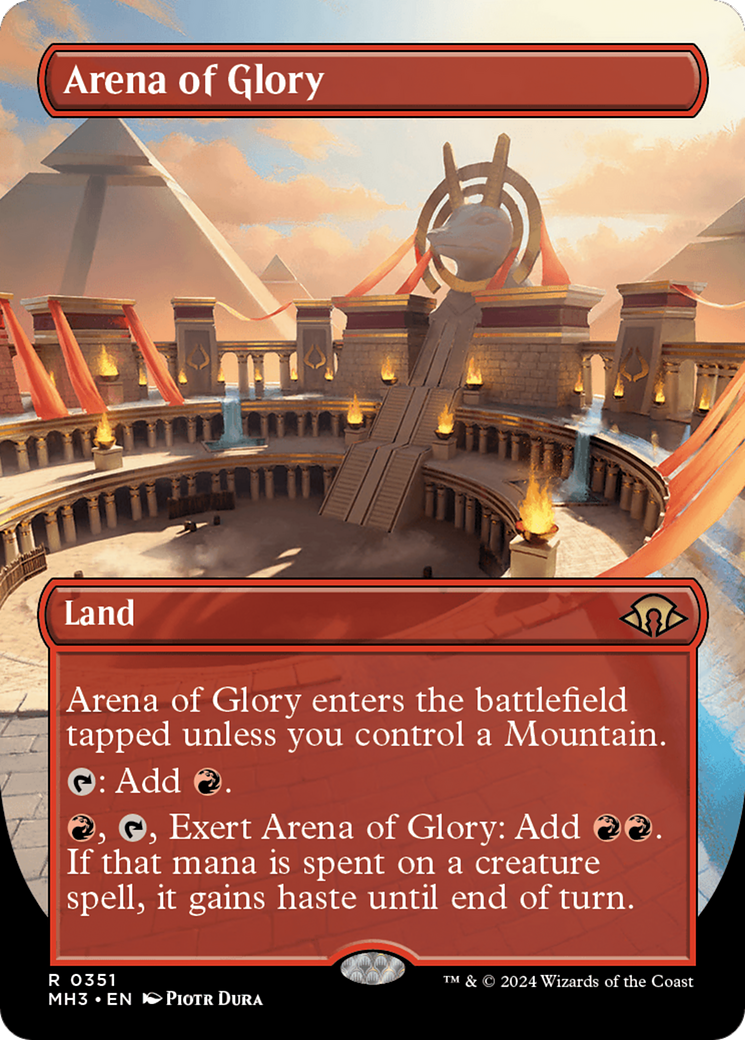 Arena of Glory (Borderless) [Modern Horizons 3] - Magic: The Gathering - Card Brawlers | Quebec | Canada |