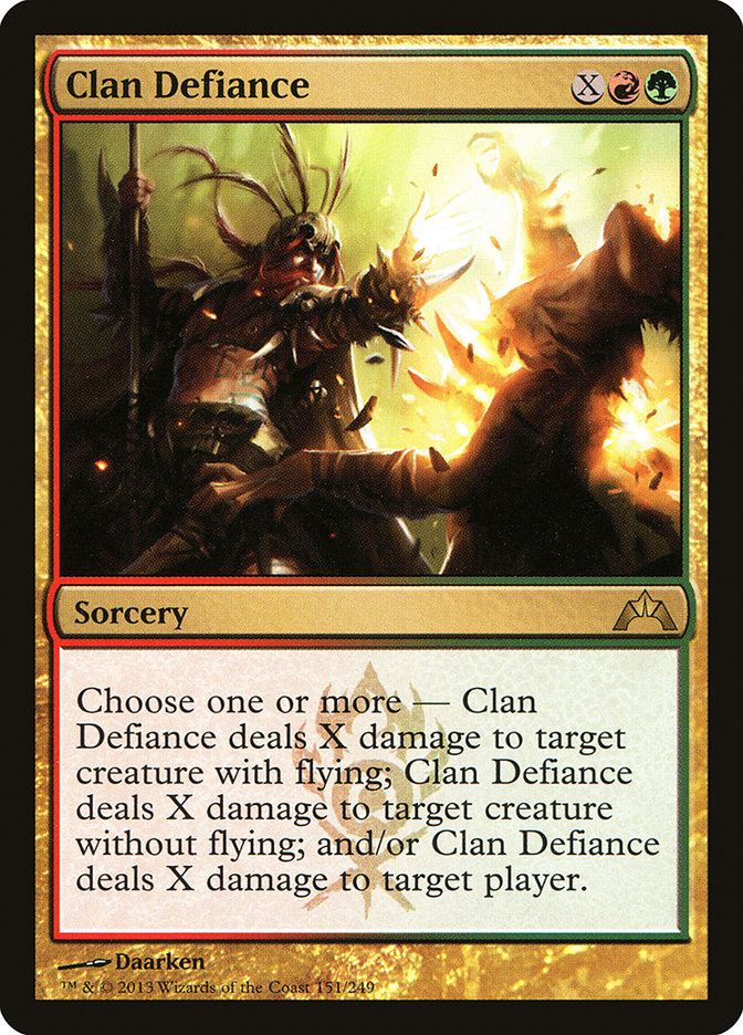 Clan Defiance [Gatecrash] - Magic: The Gathering - Card Brawlers | Quebec | Canada |