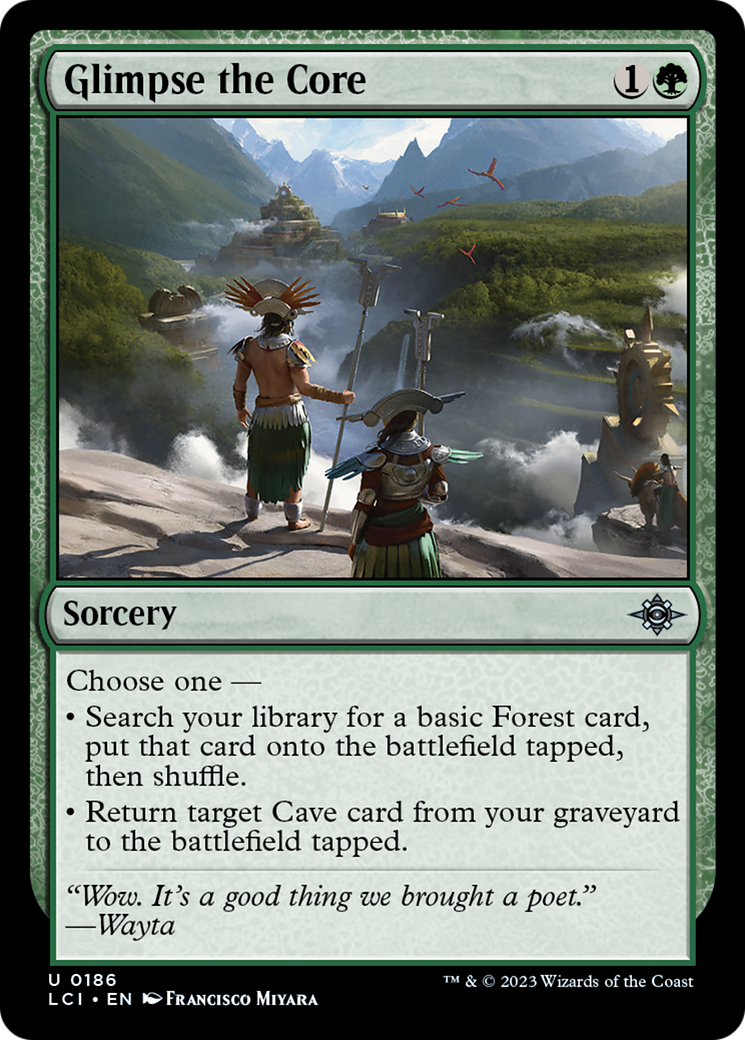 Glimpse the Core [The Lost Caverns of Ixalan] - Magic: The Gathering - Card Brawlers | Quebec | Canada |