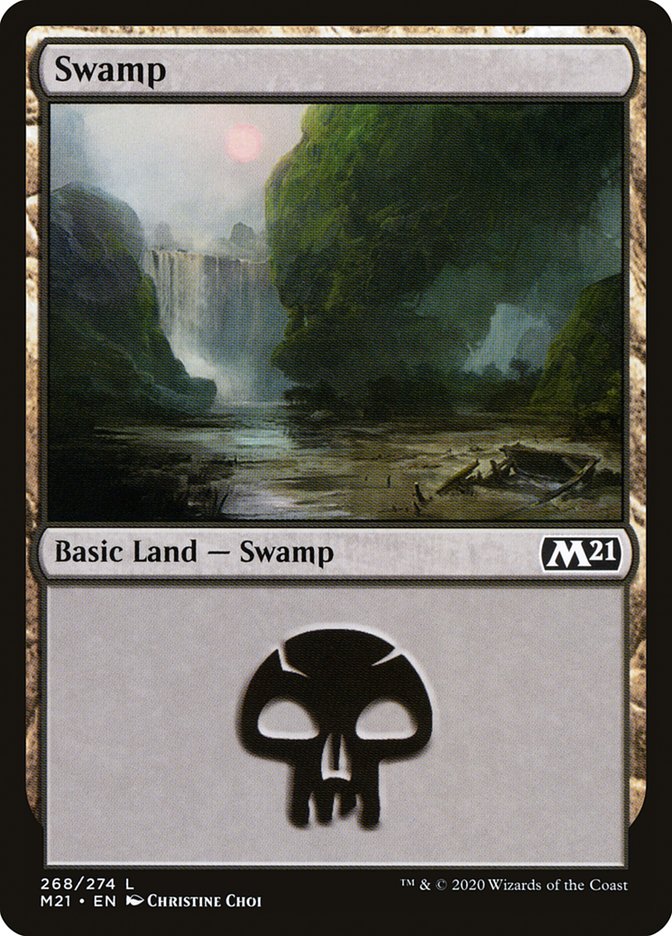 Swamp (268) [Core Set 2021] - Magic: The Gathering - Card Brawlers | Quebec | Canada |