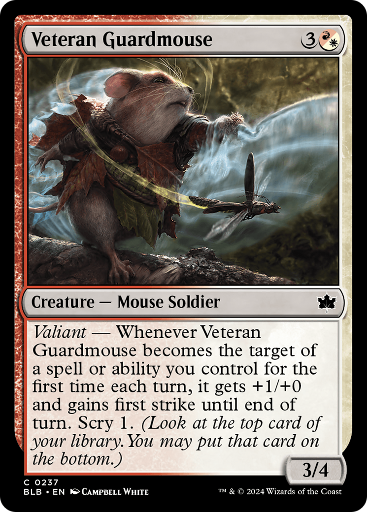 Veteran Guardmouse [Bloomburrow] - Magic: The Gathering - Card Brawlers | Quebec | Canada |