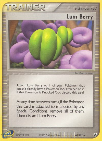 Lum Berry (84/109) [EX: Ruby & Sapphire] - Pokémon - Card Brawlers | Quebec | Canada |