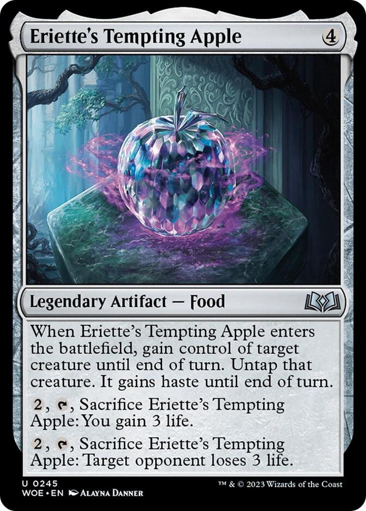 Eriette's Tempting Apple [Wilds of Eldraine] - Magic: The Gathering - Card Brawlers | Quebec | Canada |