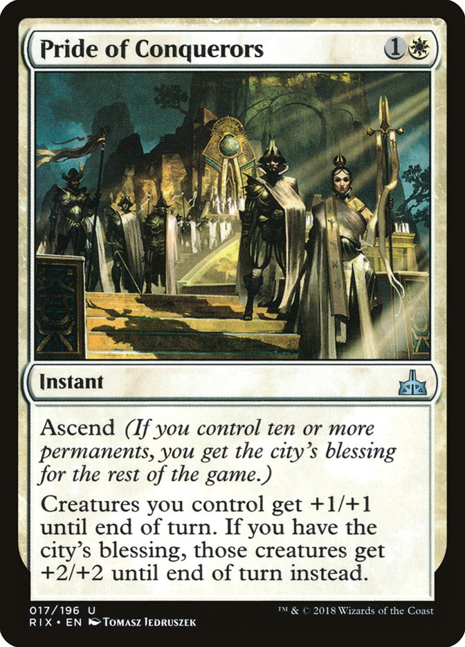 Pride of Conquerors [Rivals of Ixalan] - Magic: The Gathering - Card Brawlers | Quebec | Canada |