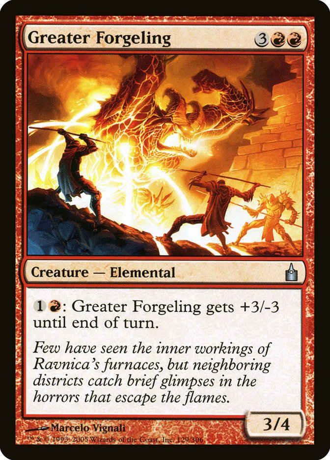Greater Forgeling [Ravnica: City of Guilds] - Magic: The Gathering - Card Brawlers | Quebec | Canada |