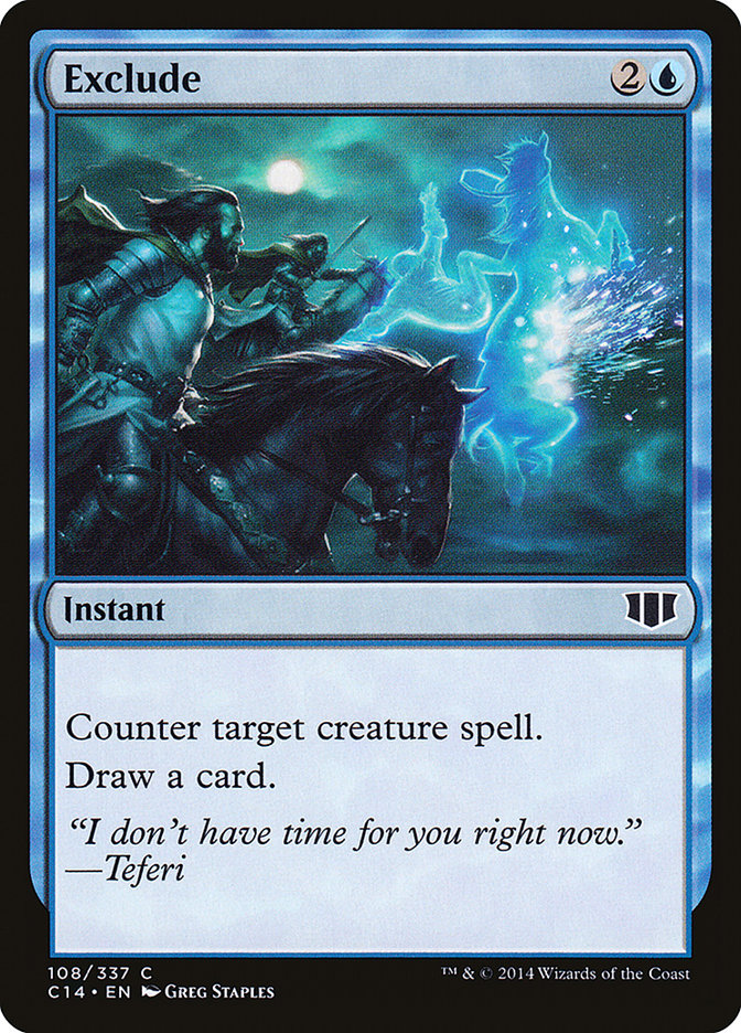 Exclude [Commander 2014] - Magic: The Gathering - Card Brawlers | Quebec | Canada |