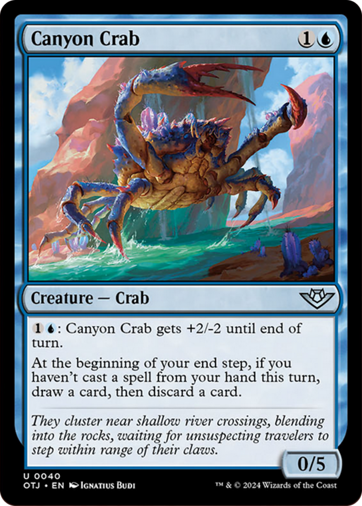 Canyon Crab [Outlaws of Thunder Junction] - Magic: The Gathering - Card Brawlers | Quebec | Canada |