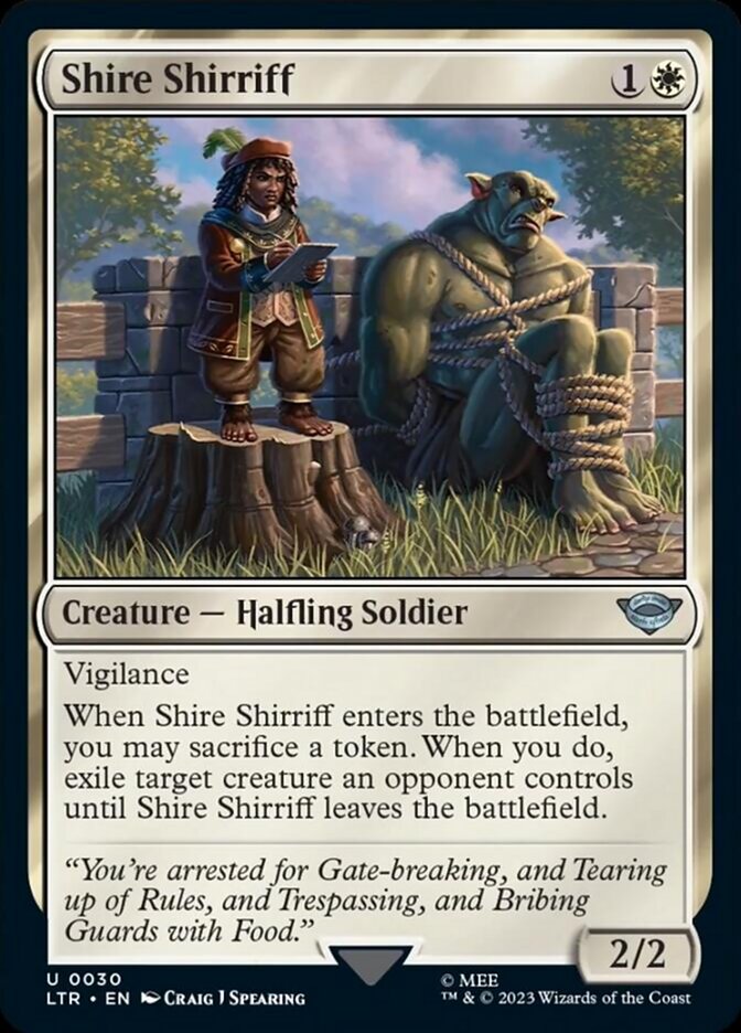 Shire Shirriff [The Lord of the Rings: Tales of Middle-Earth] - Magic: The Gathering - Card Brawlers | Quebec | Canada |