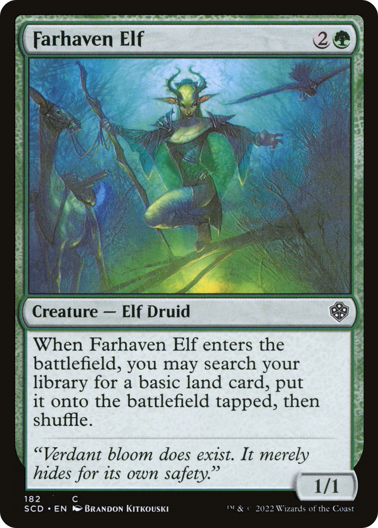 Farhaven Elf [Starter Commander Decks] - Magic: The Gathering - Card Brawlers | Quebec | Canada |