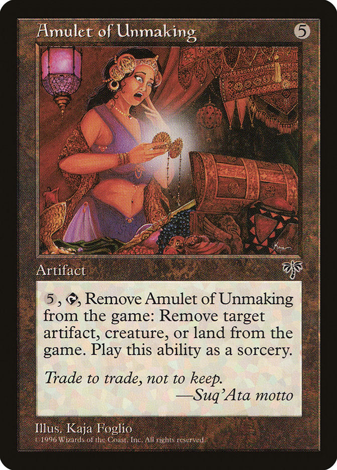Amulet of Unmaking [Mirage] - Magic: The Gathering - Card Brawlers | Quebec | Canada |