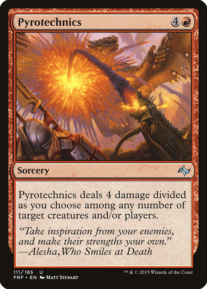 Pyrotechnics [Fate Reforged] - Magic: The Gathering - Card Brawlers | Quebec | Canada |
