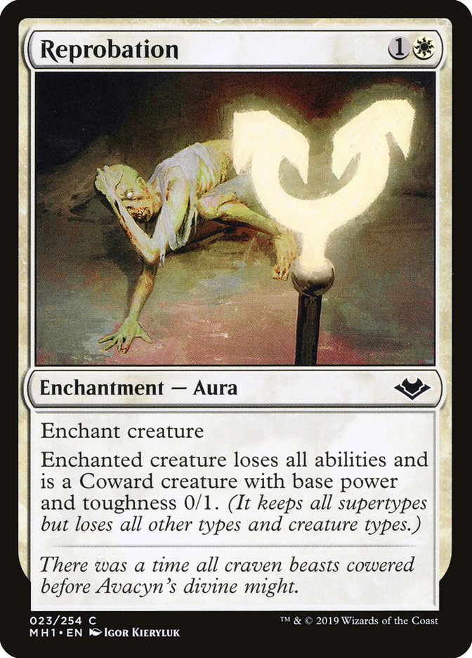 Reprobation [Modern Horizons] - Magic: The Gathering - Card Brawlers | Quebec | Canada |