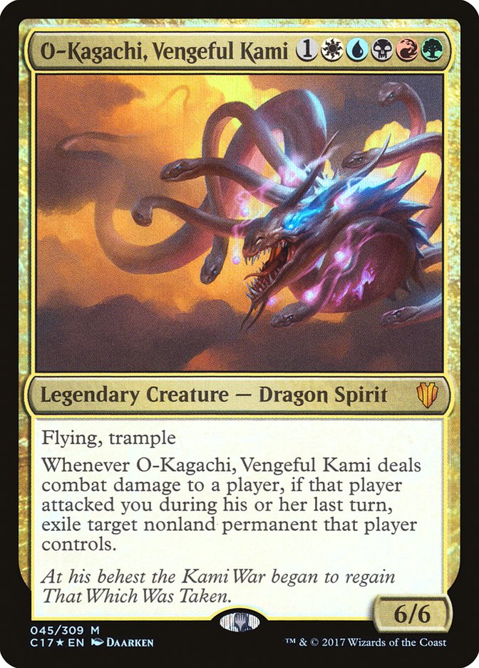 O-Kagachi, Vengeful Kami [Commander 2017] - Magic: The Gathering - Card Brawlers | Quebec | Canada |