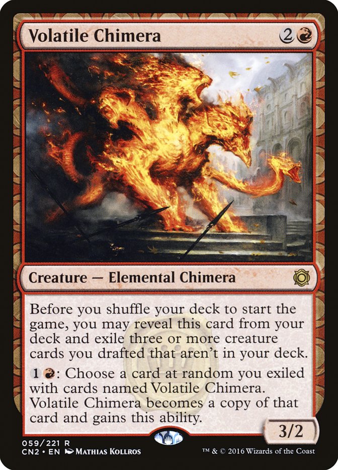 Volatile Chimera [Conspiracy: Take the Crown] - Magic: The Gathering - Card Brawlers | Quebec | Canada |