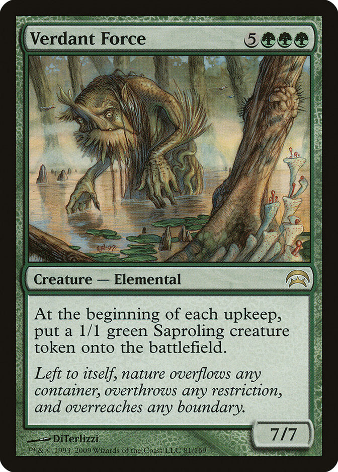 Verdant Force [Planechase] - Magic: The Gathering - Card Brawlers | Quebec | Canada |