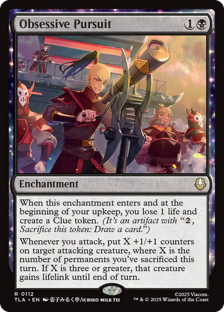 Obsessive Pursuit [Avatar: The Last Airbender] - Magic: The Gathering - Card Brawlers | Quebec | Canada |
