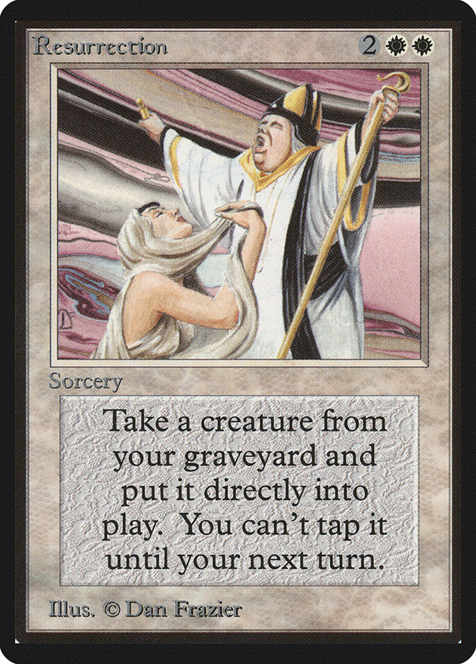 Resurrection [Beta Edition] - Magic: The Gathering - Card Brawlers | Quebec | Canada |