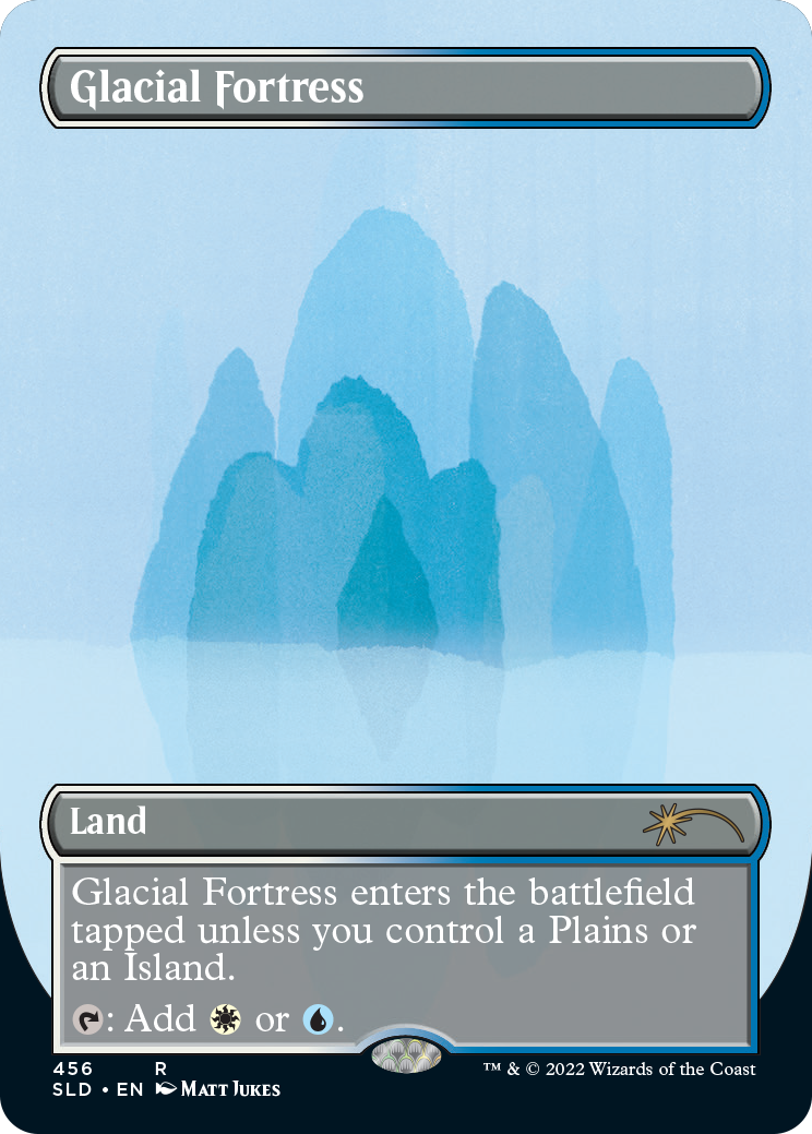 Glacial Fortress (Borderless) [Secret Lair Drop Series] - Magic: The Gathering - Card Brawlers | Quebec | Canada |