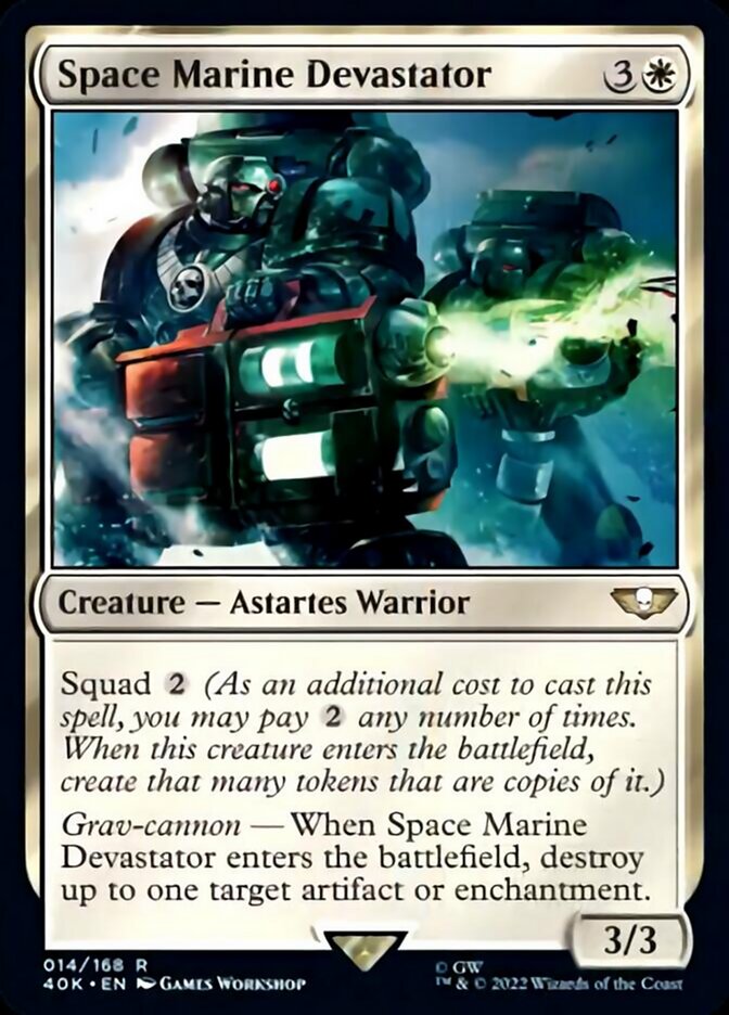 Space Marine Devastator [Warhammer 40,000] - Magic: The Gathering - Card Brawlers | Quebec | Canada |