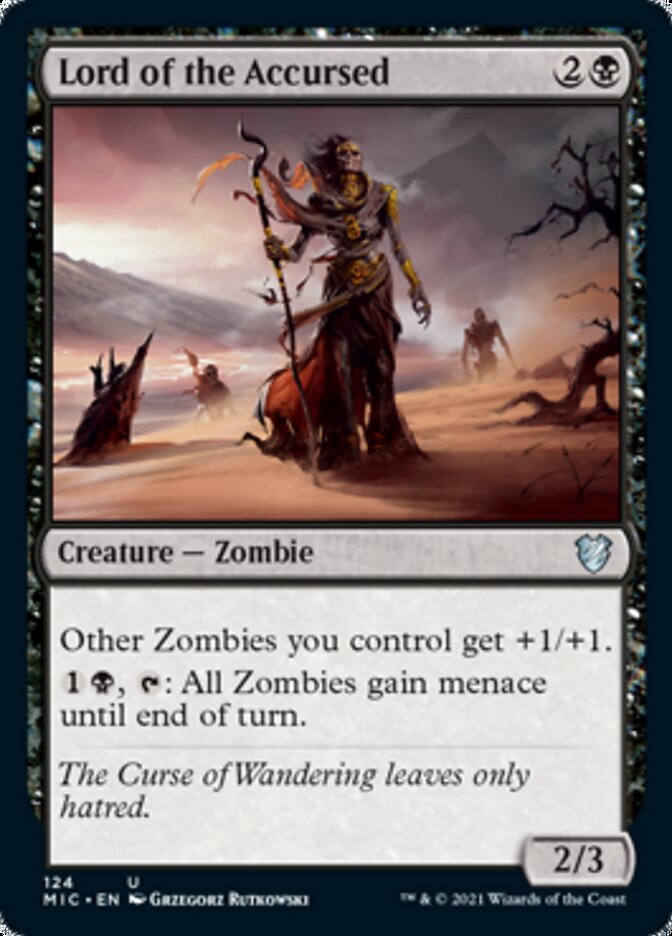 Lord of the Accursed [Innistrad: Midnight Hunt Commander] - Magic: The Gathering - Card Brawlers | Quebec | Canada |