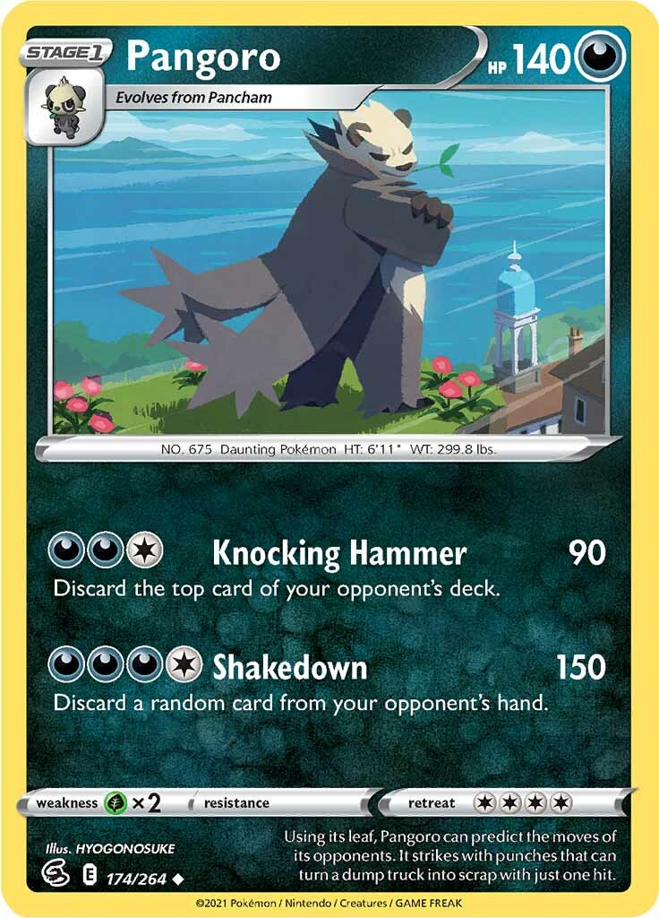 Pangoro (174/264) [Sword & Shield: Fusion Strike] - Pokémon - Card Brawlers | Quebec | Canada |