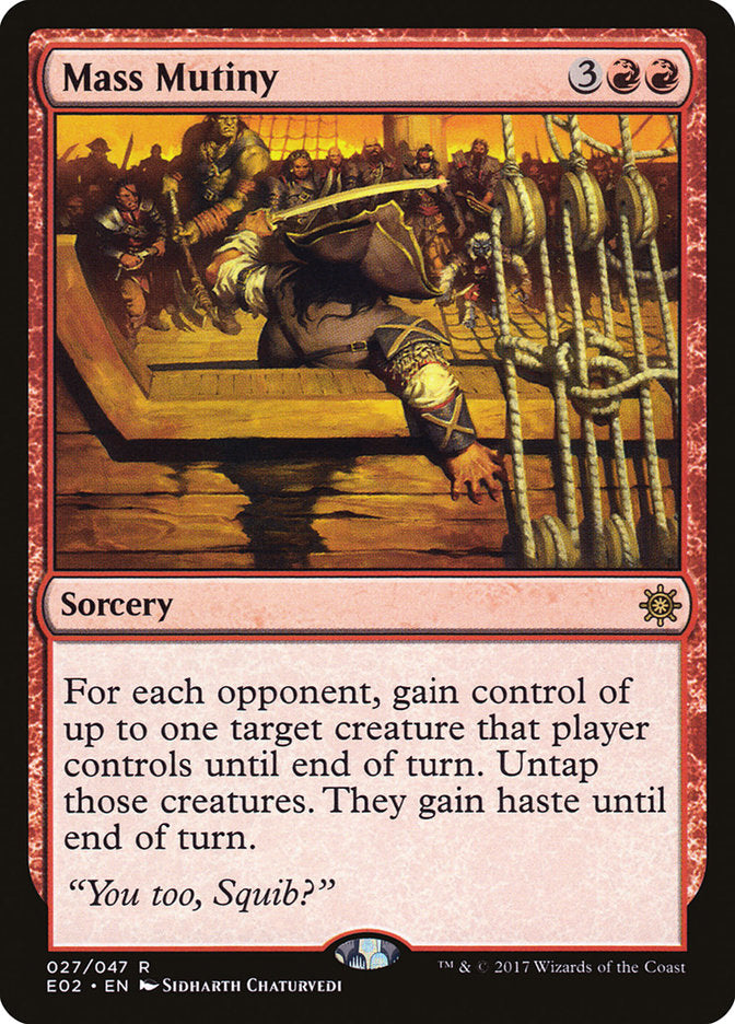 Mass Mutiny [Explorers of Ixalan] - Magic: The Gathering - Card Brawlers | Quebec | Canada |