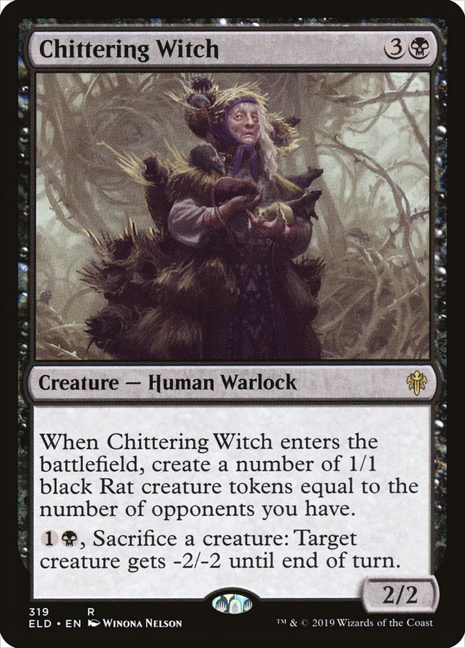 Chittering Witch [Throne of Eldraine] - Magic: The Gathering - Card Brawlers | Quebec | Canada |