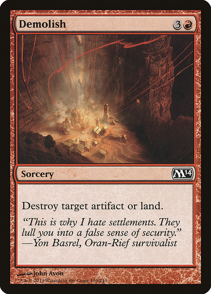 Demolish [Magic 2014] - Magic: The Gathering - Card Brawlers | Quebec | Canada |