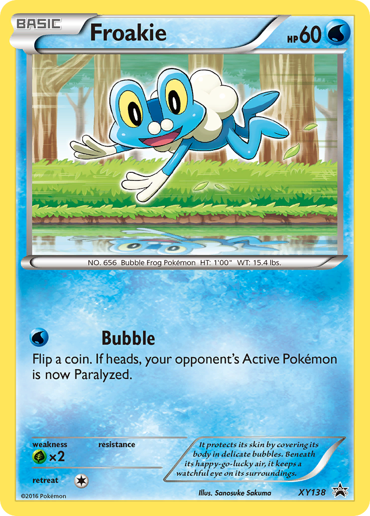 Froakie (XY138) [XY: Black Star Promos] - Pokémon - Card Brawlers | Quebec | Canada |