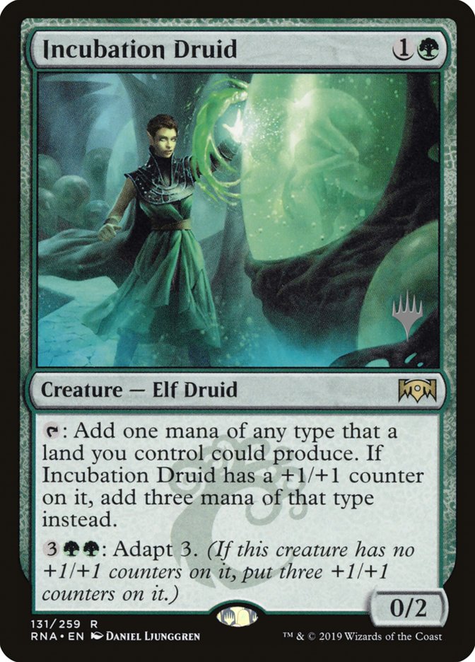 Incubation Druid (Promo Pack) [Ravnica Allegiance Promos] - Magic: The Gathering - Card Brawlers | Quebec | Canada |