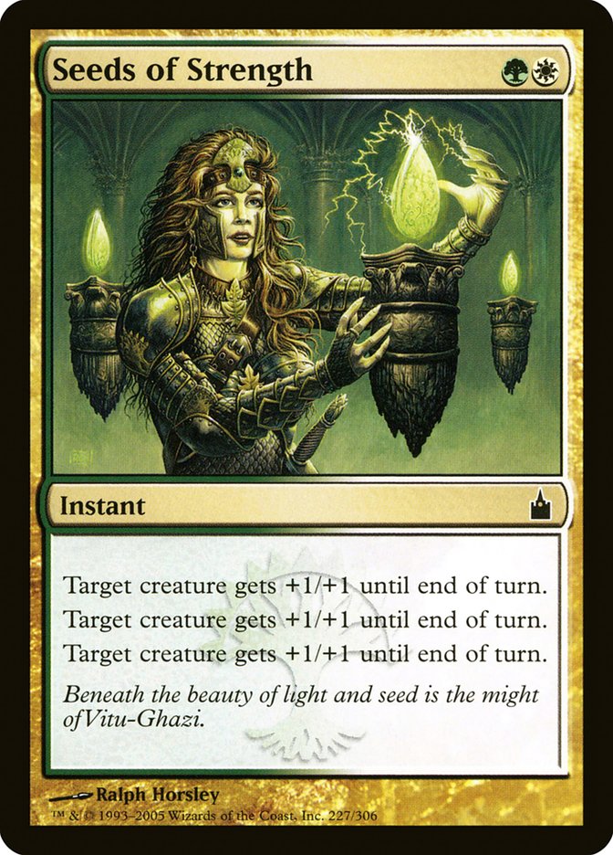 Seeds of Strength [Ravnica: City of Guilds] - Magic: The Gathering - Card Brawlers | Quebec | Canada |