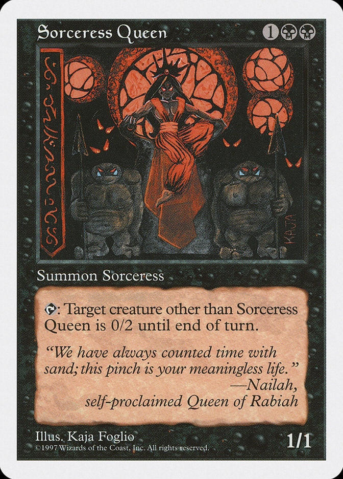 Sorceress Queen [Fifth Edition] - Magic: The Gathering - Card Brawlers | Quebec | Canada |