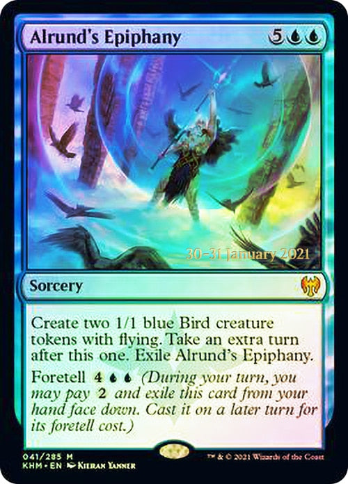 Alrund's Epiphany [Kaldheim Prerelease Promos] - Magic: The Gathering - Card Brawlers | Quebec | Canada |