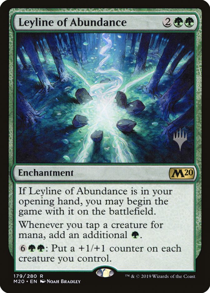 Leyline of Abundance (Promo Pack) [Core Set 2020 Promos] - Magic: The Gathering - Card Brawlers | Quebec | Canada |