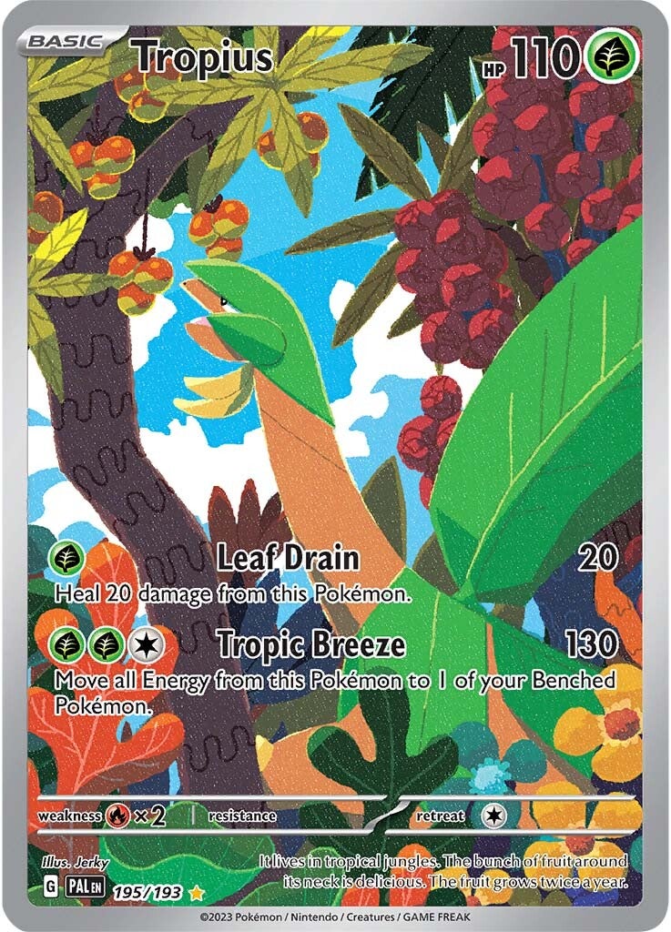 Tropius (195/193) [Scarlet & Violet: Paldea Evolved] - Pokémon - Card Brawlers | Quebec | Canada |