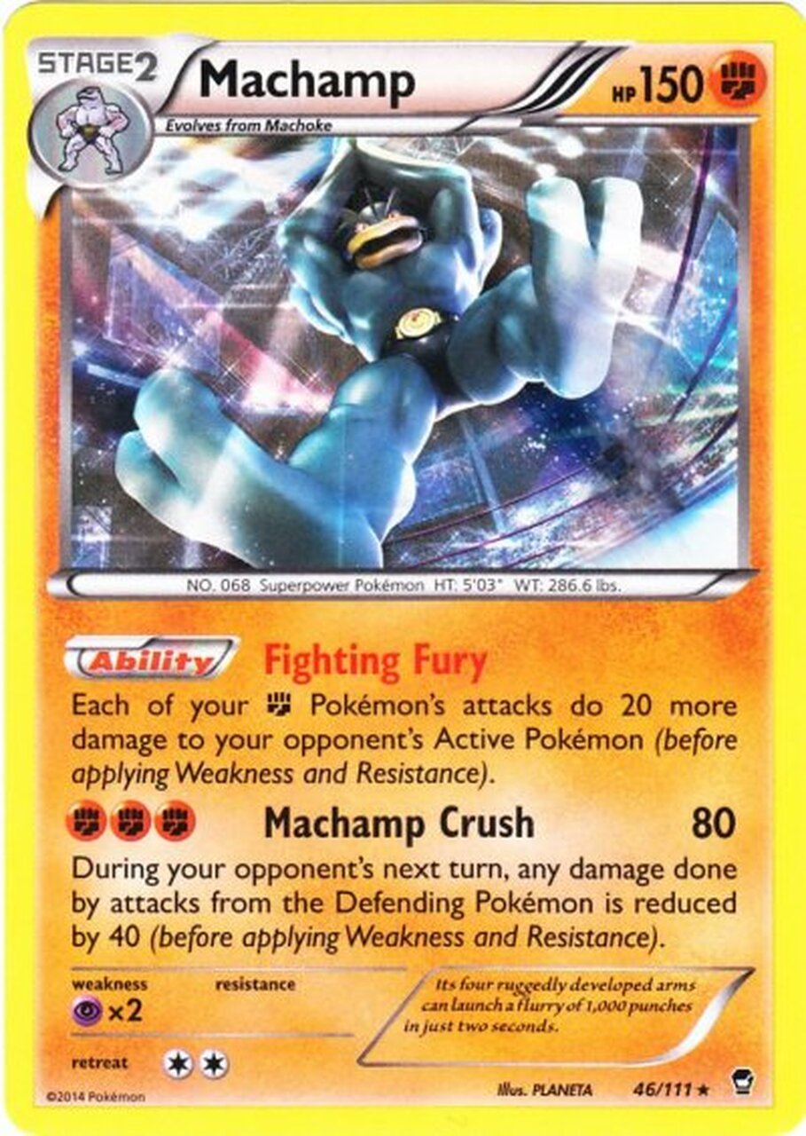 Machamp (46/111) [XY: Furious Fists] - Pokémon - Card Brawlers | Quebec | Canada |